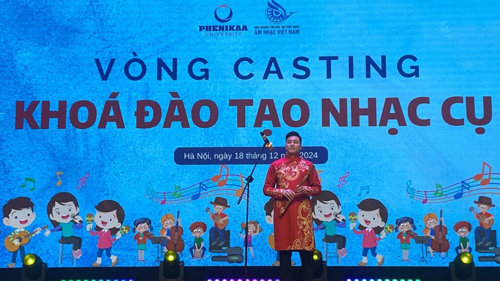 Casting khóa đào tạo nhạc cụ